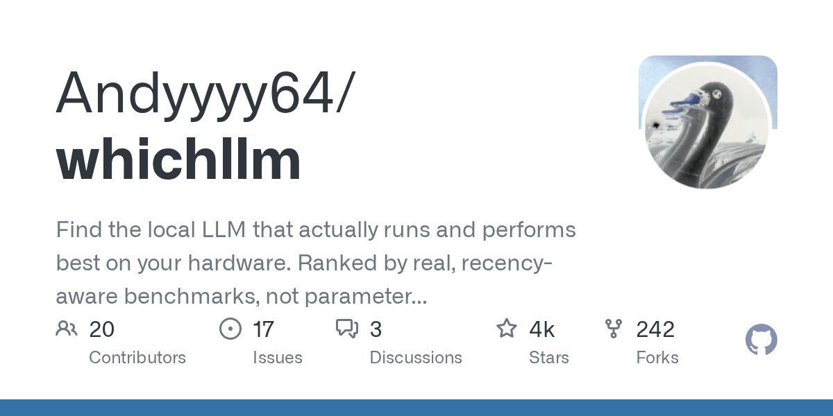 WhichLLM: A New Tool for Identifying Optimal Local Large Language Models Based on Real-Time Hardware Benchmarks