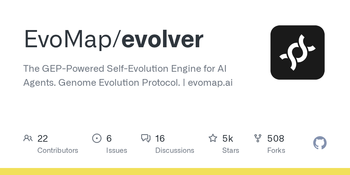 Evolver: A New AI Agent Self-Evolution Engine Driven by Gene Evolution Protocol (GEP)