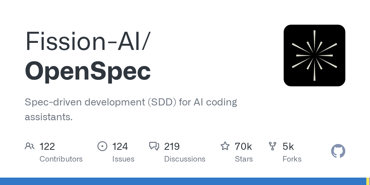 OpenSpec登榜GitHub：探索面向AI编程助手的规范驱动开发