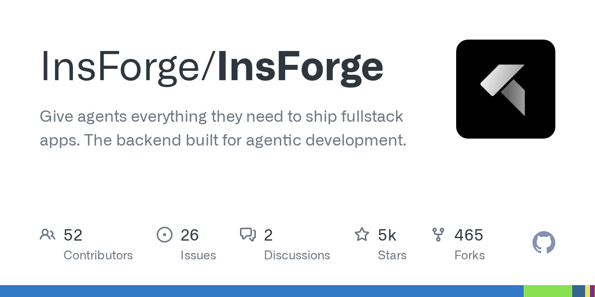 InsForge: A Backend Solution Designed for Agencies to Deliver Full-Stack Applications