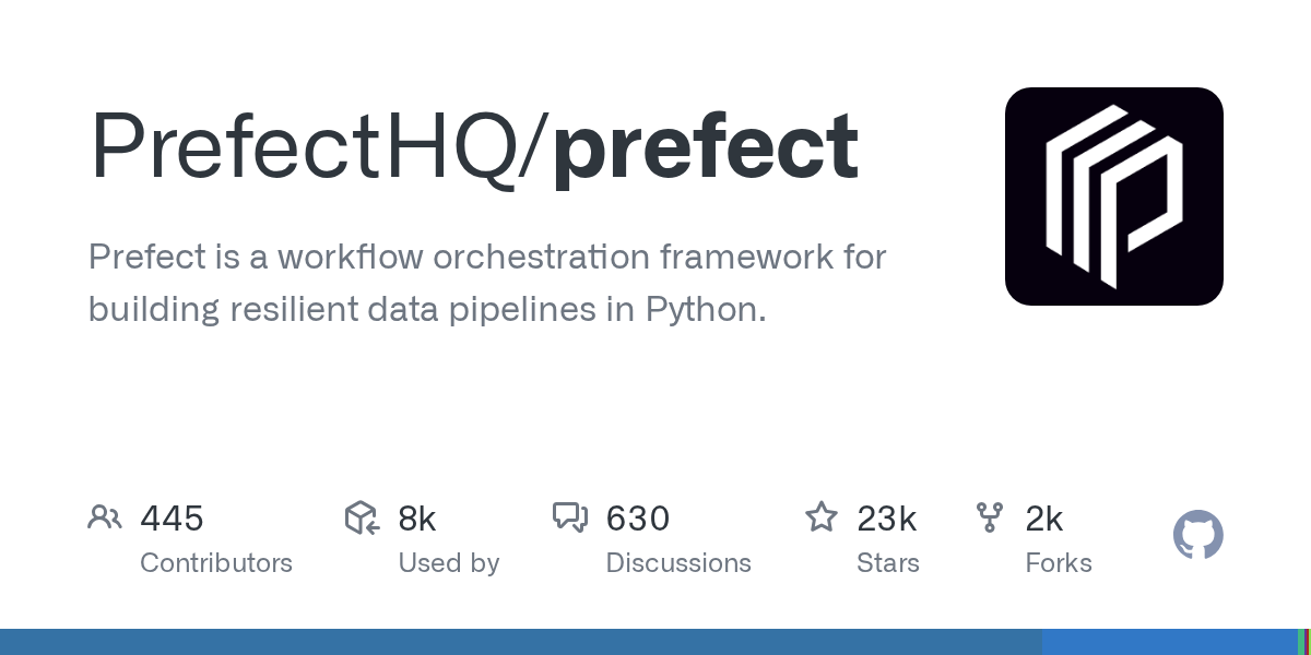 Prefect: A Modern Workflow Orchestration Framework for Building Resilient Python Data Pipelines