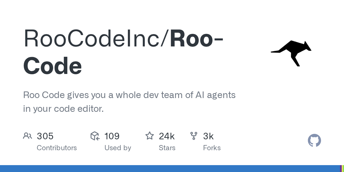 Roo-Code: Integrating a Full AI Agent Development Team Directly Into Your Code Editor