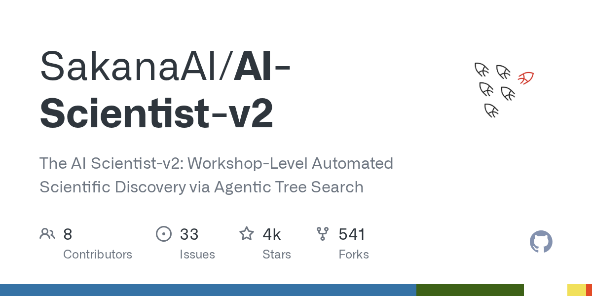 Sakana AI Unveils AI Scientist-v2: Achieving Workshop-Level Automated Scientific Discovery via Agent Tree Search