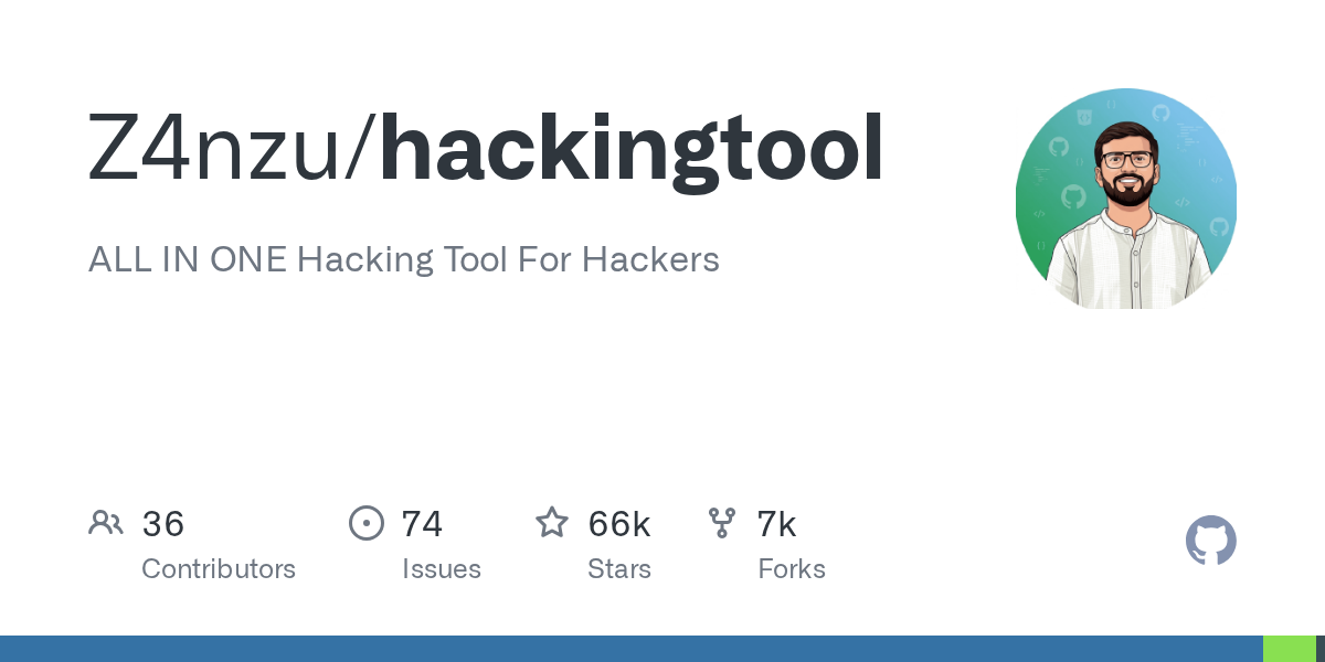 Z4nzu Releases hackingtool: An All-in-One Comprehensive Toolkit for Cybersecurity Professionals
