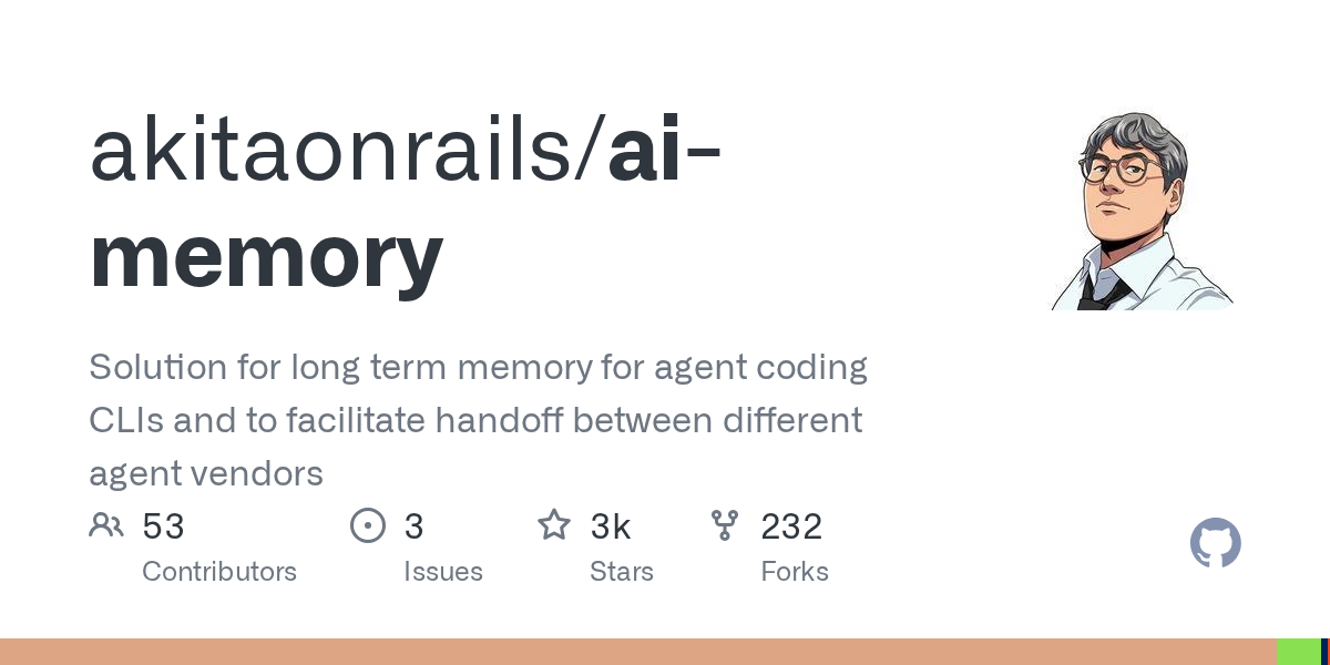 ai-memory: Innovative Lösung für Langzeitgedächtnis und providerübergreifende Zusammenarbeit von KI-Agenten in CLI-Umgebungen
