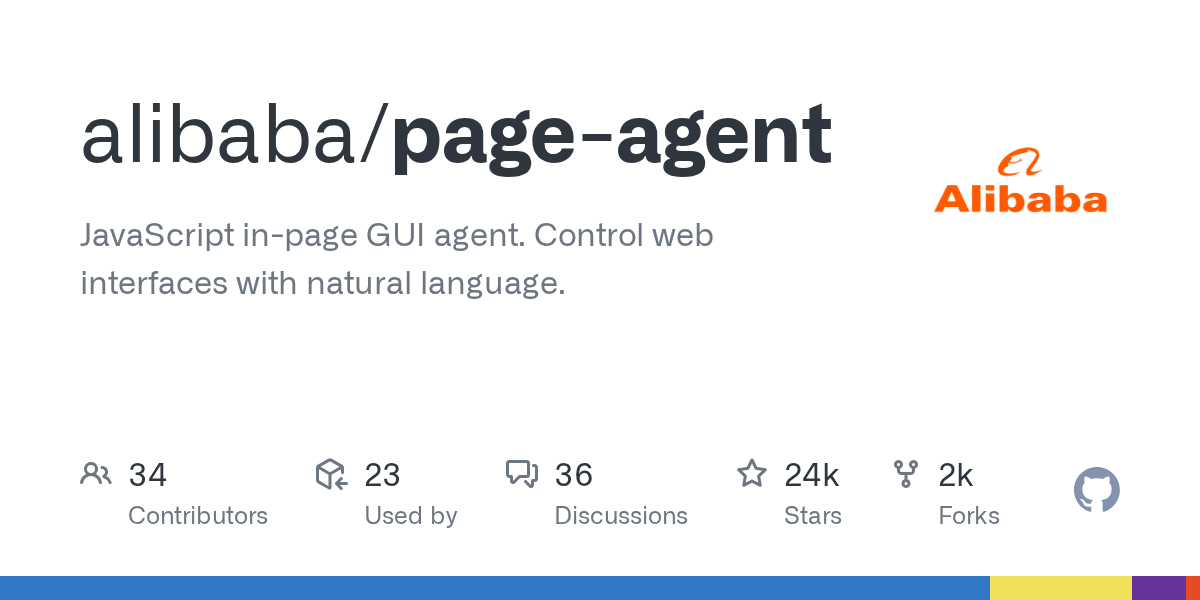Alibaba Releases Page Agent: A JavaScript GUI Agent for Natural Language Web Interface Control