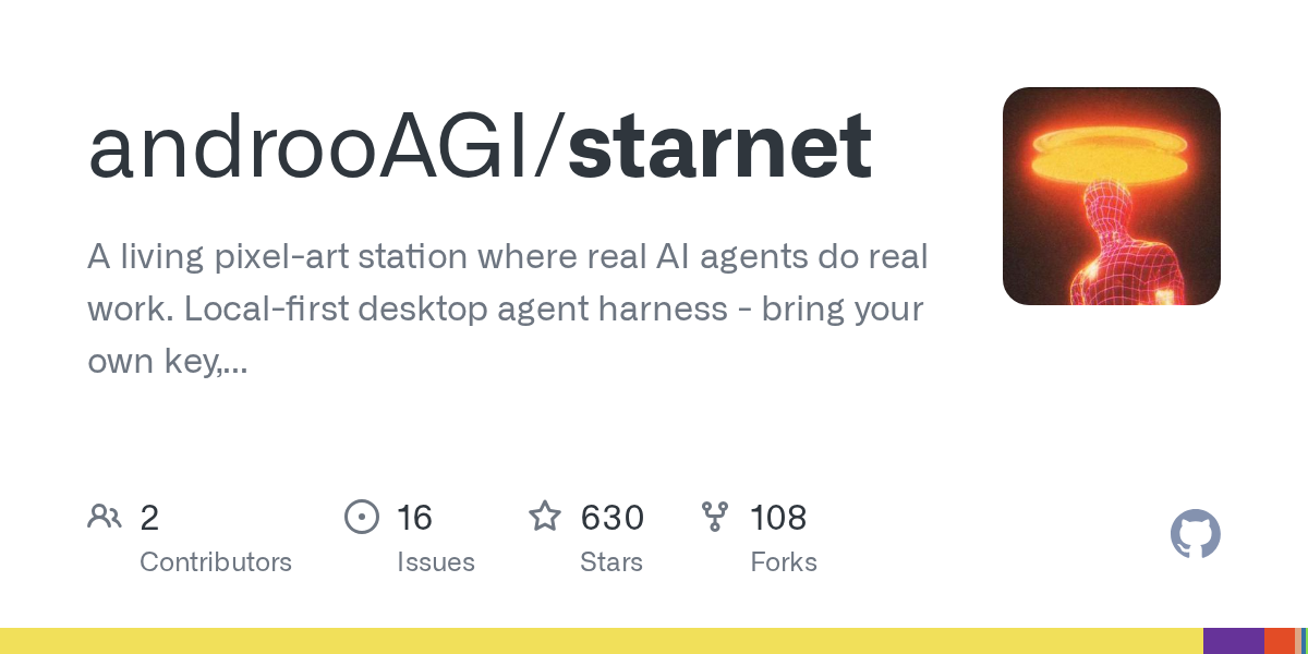 Starnet Launches as a Local-First Pixel-Art Desktop Runtime for Practical Multi-Agent AI Workflows