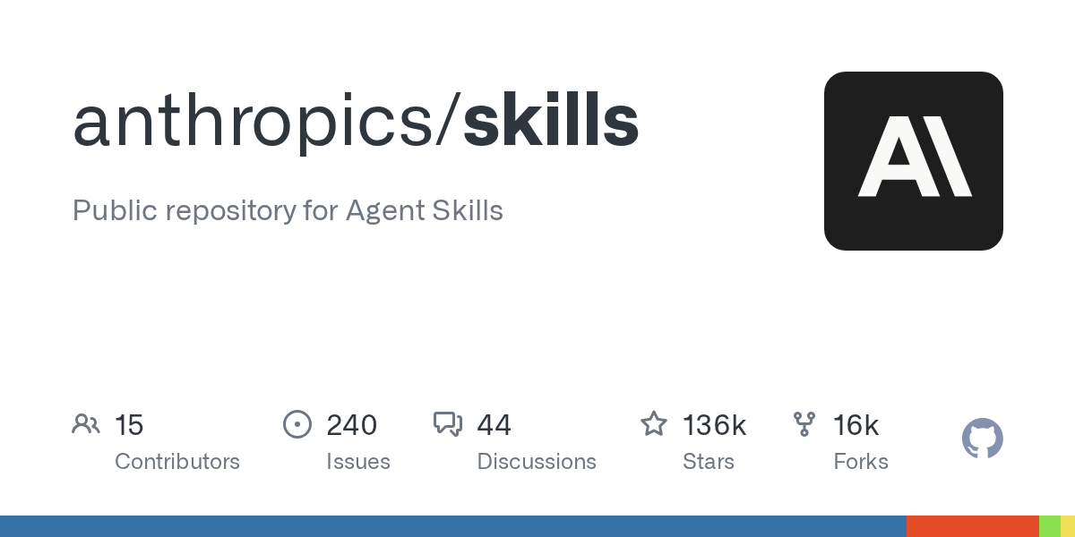 Anthropic 开源 Claude 代理技能仓库：推动 Agent Skills 标准化进程