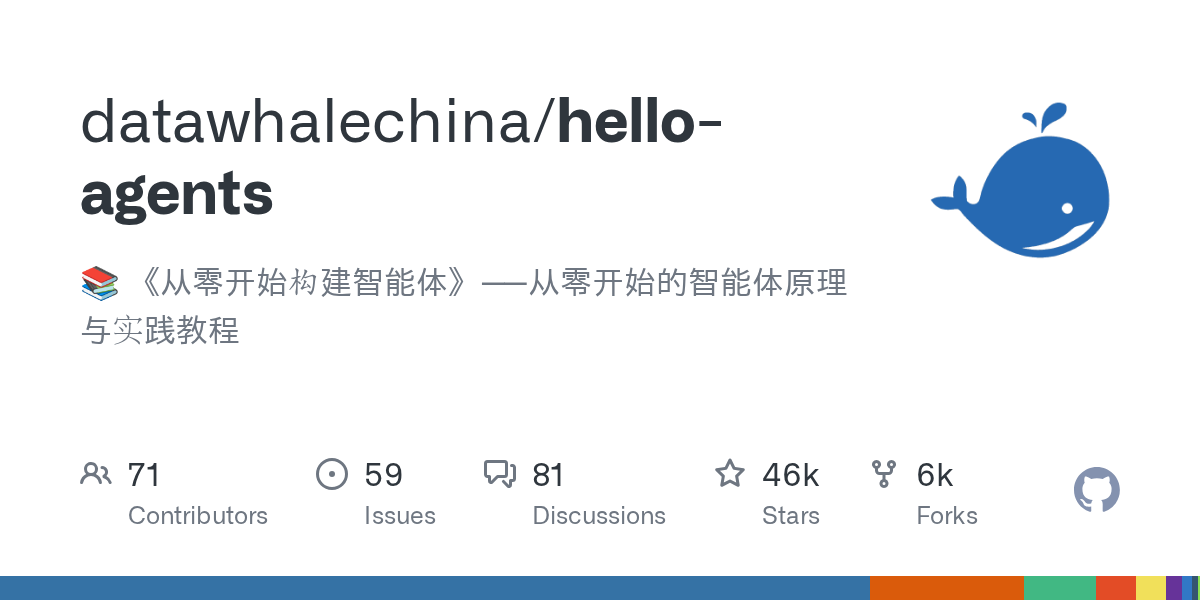 Datawhale Launches 'Hello-Agents': A Comprehensive Open-Source Tutorial for Building AI Agents from Scratch