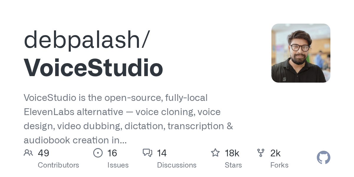 VoiceStudio: Die neue quelloffene und lokale ElevenLabs-Alternative für professionelles Sprachklonen in 646 Sprachen