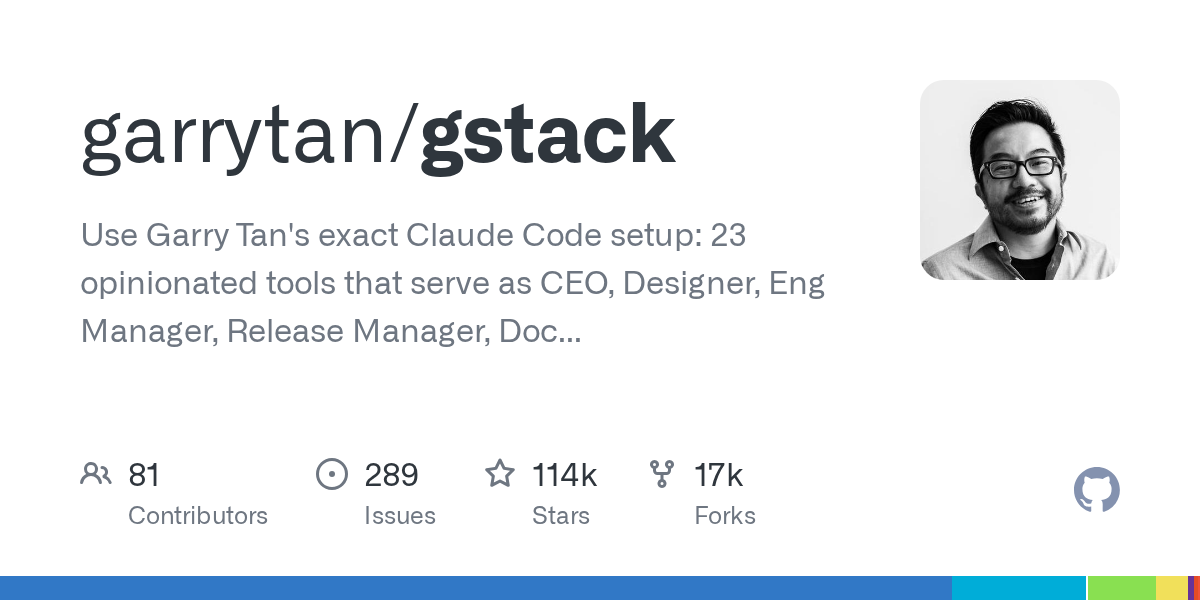 Garry Tan Introduces gstack: A Specialized Claude Code Configuration Featuring 23 Opinionated Tools for Multi-Role AI Orchestration