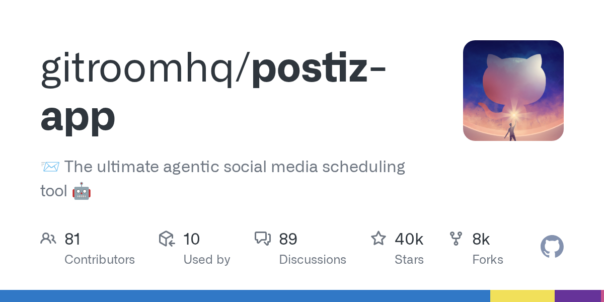 Postiz-App Surfaces on GitHub Trending as an AI Agent Social Media Scheduling and Publishing Tool