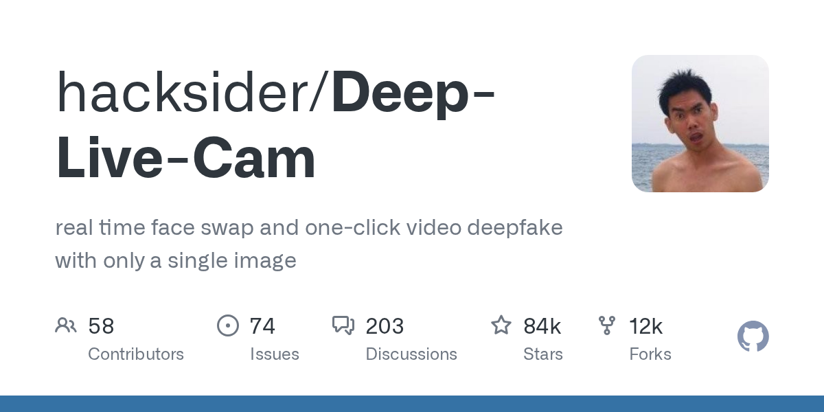 Deep-Live-Cam 2.1: Real-Time Face Swapping and Video Deepfakes Using Only a Single Image