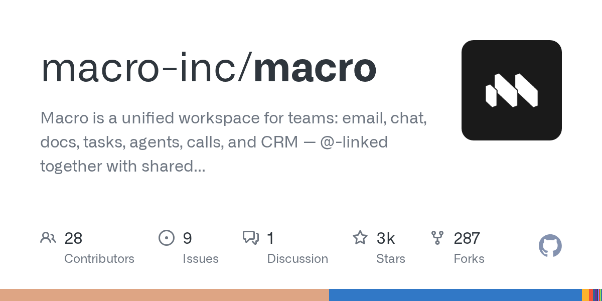 Macro：基于共享AI记忆的团队统一协作空间，深度集成邮件、聊天与CRM