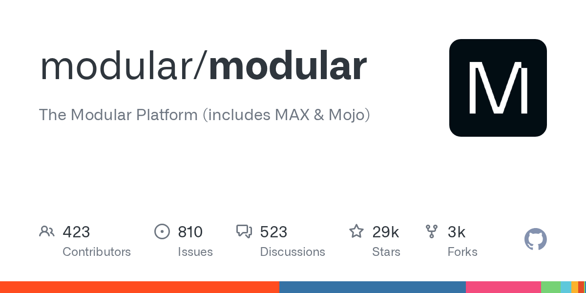Modular平台动态：核心组件MAX与Mojo引发开发者关注