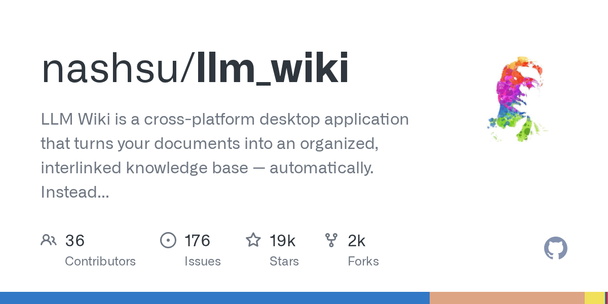 LLM Wiki von nashsu transformiert Dokumente in persistente und vernetzte Wissensdatenbanken als Alternative zu RAG