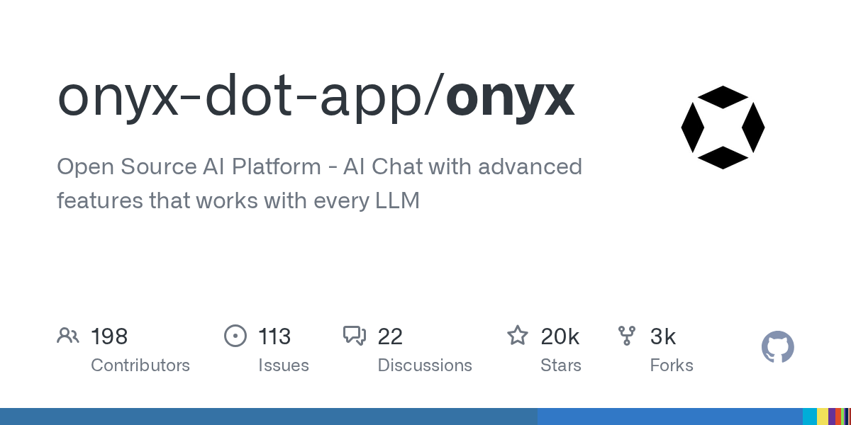 Onyx: An Open-Source AI Platform Featuring Advanced Capabilities and Universal Large Language Model Compatibility