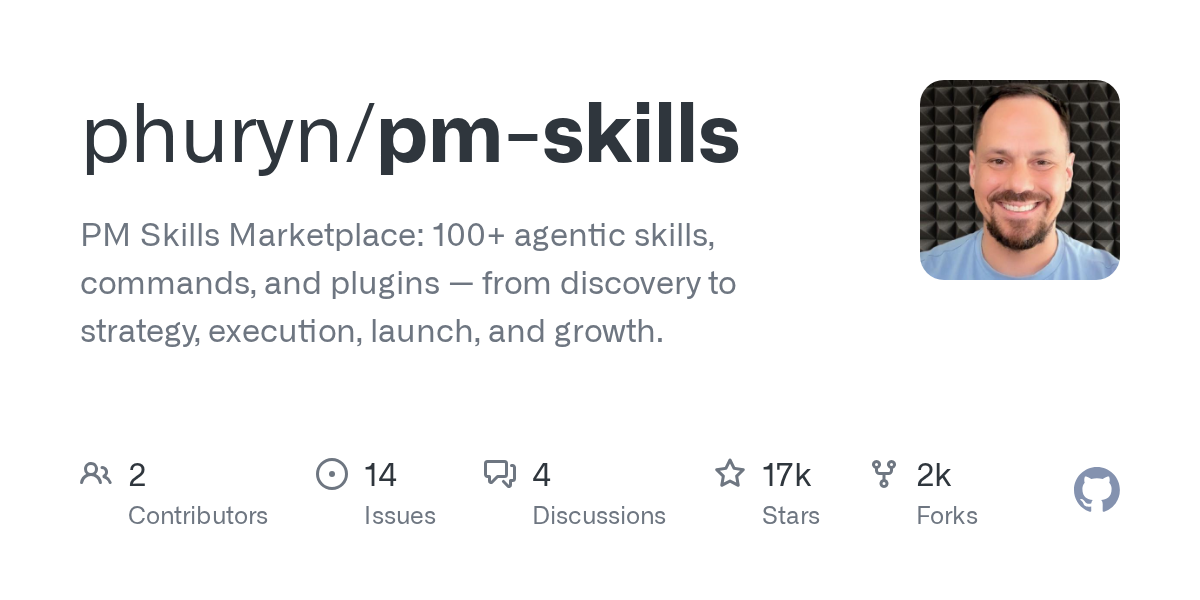 PM-Skills: A Comprehensive Repository of Over 100 Agentic Skills and Plugins for the Product Management Lifecycle