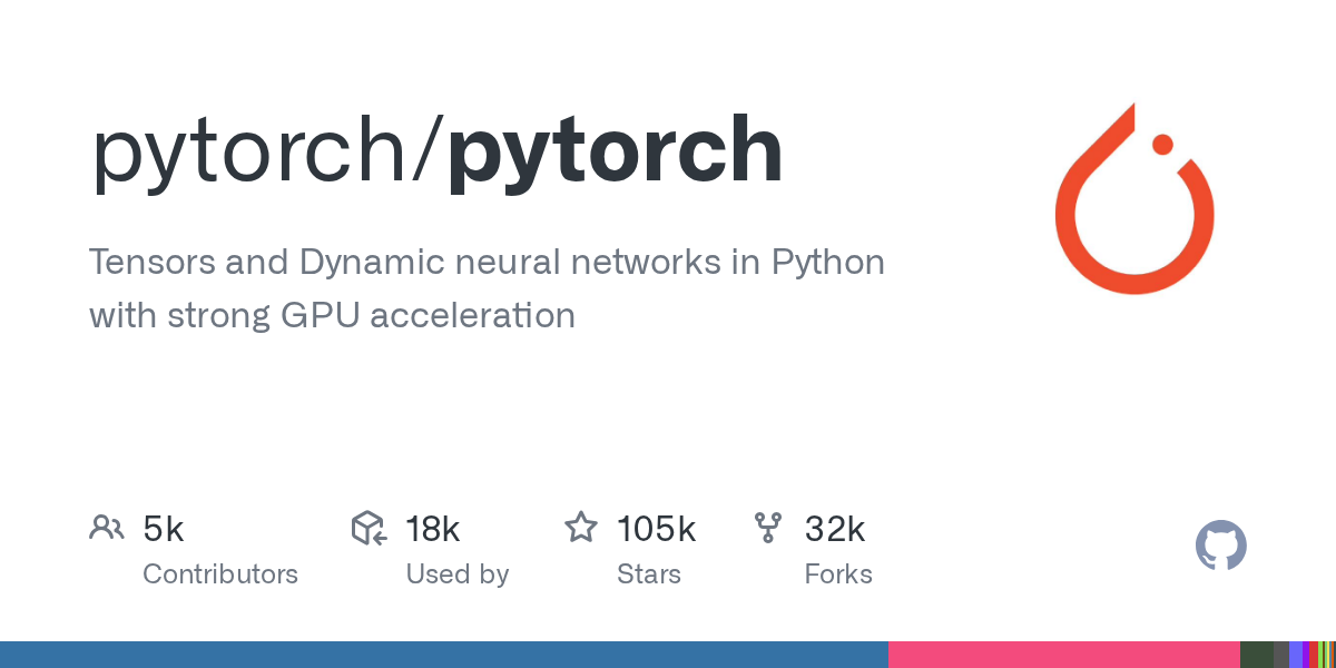 PyTorch auf GitHub Trending: Tensoren und dynamische neuronale Netze in Python mit GPU-Beschleunigung