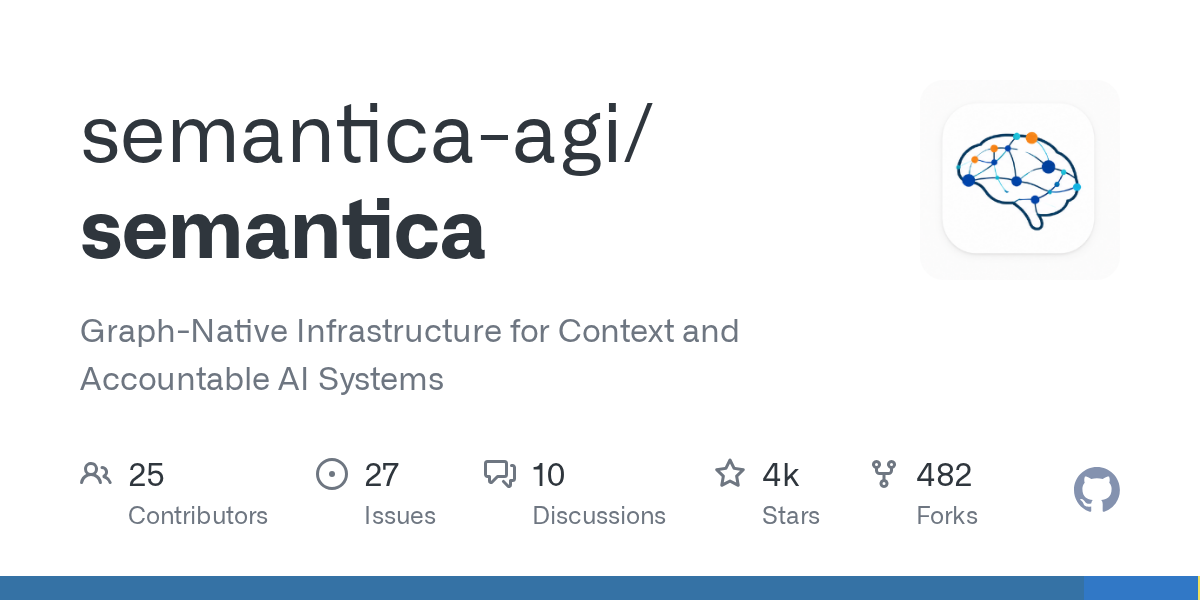 Semantica: Advancing Context-Aware and Accountable AI Through Graph-Native Infrastructure