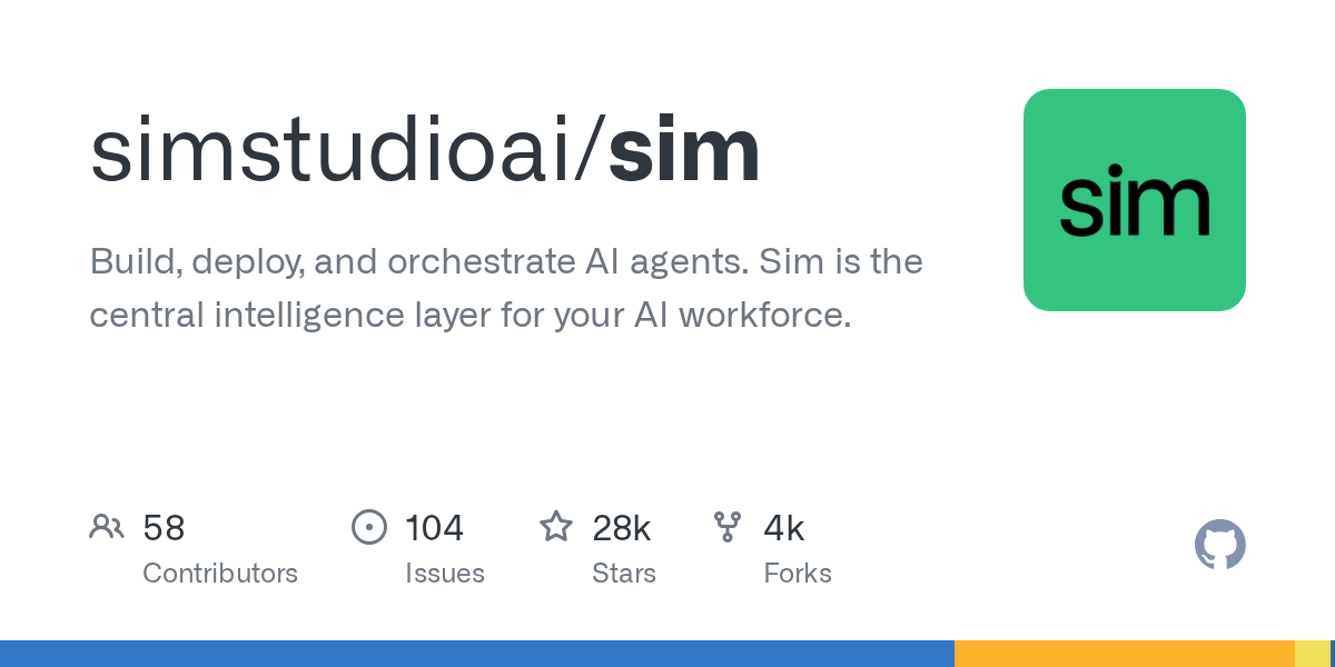 Sim Studio AI Introduces Sim: The Core Intelligence Layer for Building and Orchestrating AI Agent Workforces