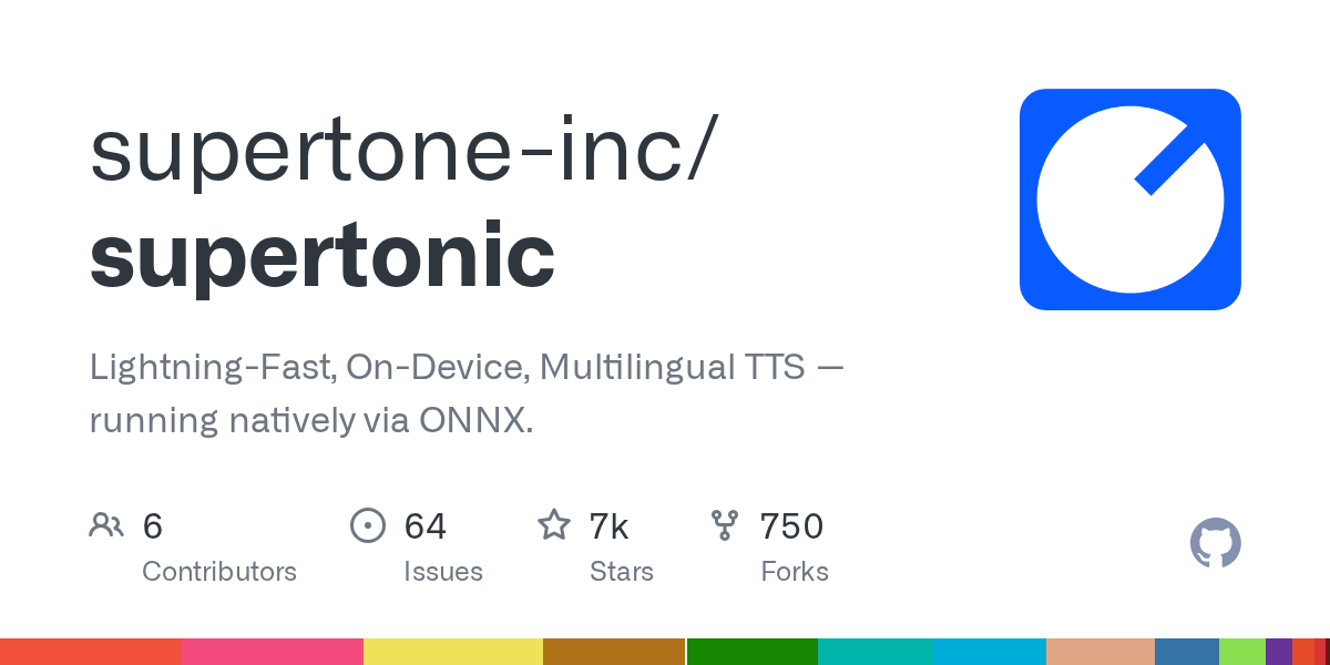 Supertonic开源：基于ONNX的极速端侧多语言TTS技术深度解析