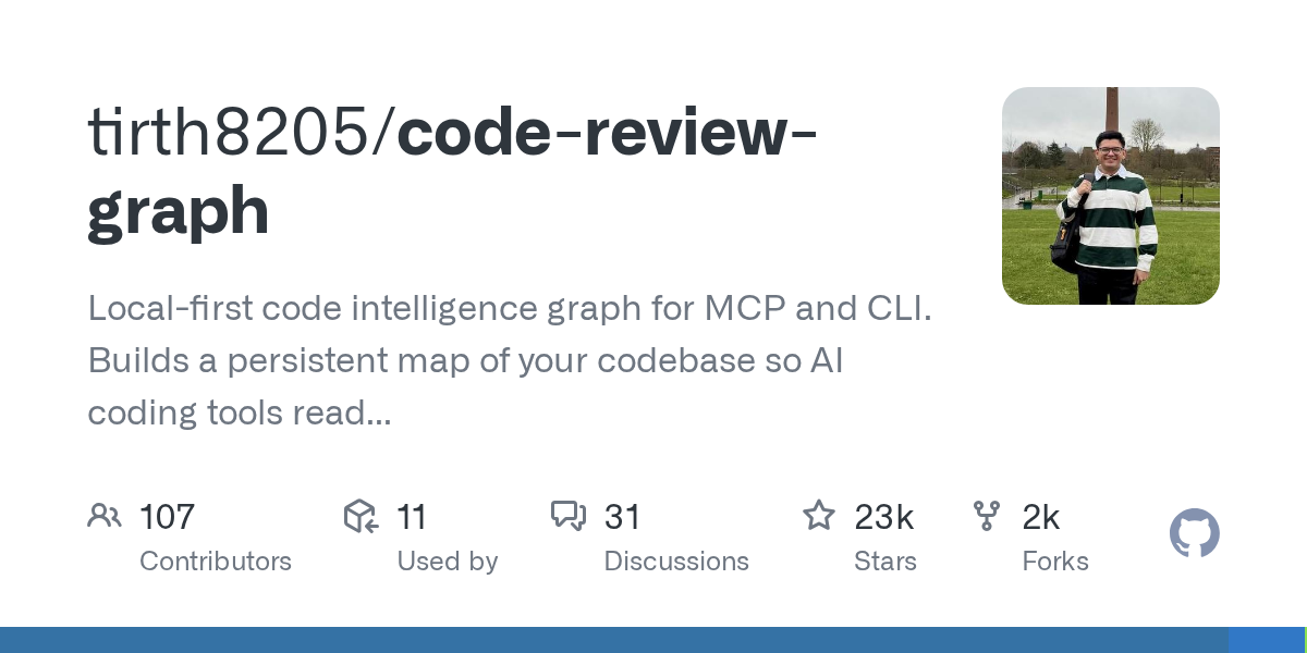 code-review-graph：助力AI编程的本地优先代码智能图谱工具