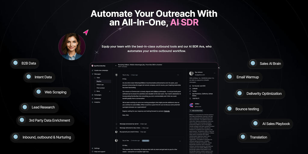 Sally - AI SDR from Agentprod