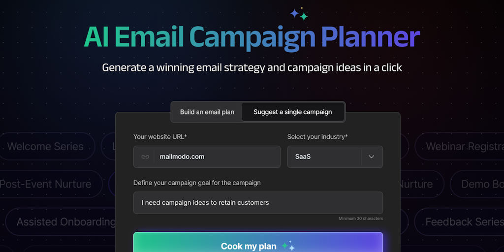 AI Email Campaign Planner