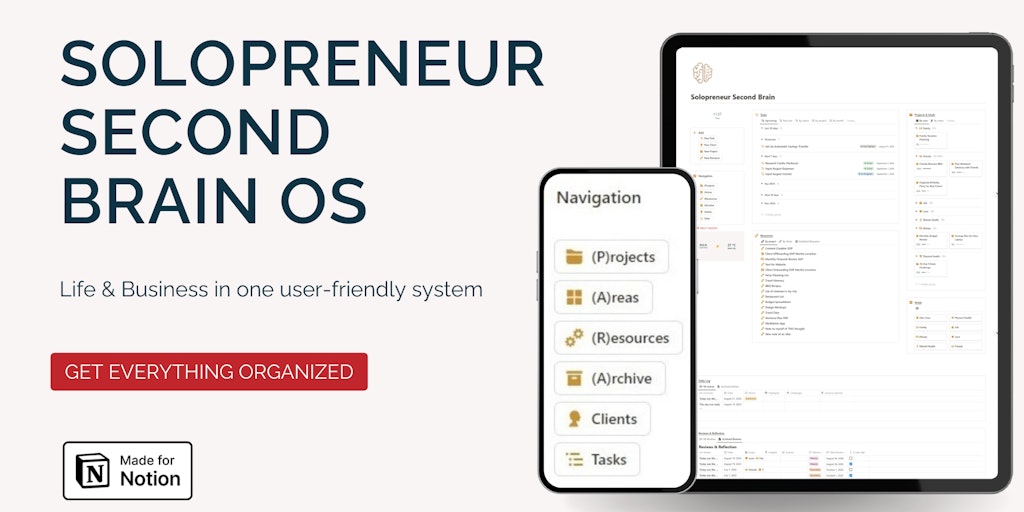 Solopreneur Second Brain