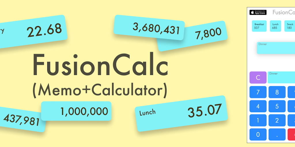 FusionCalc (Memo Calculator) for Chrome