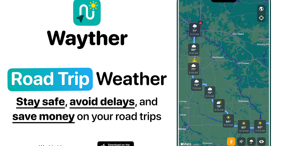 Wayther: Road Trip Weather