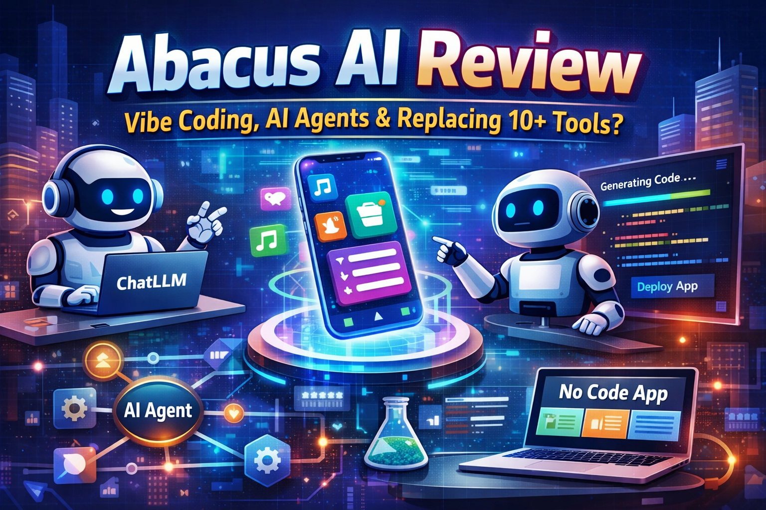 Abacus AI Review: Exploring Vibe Coding, DeepAgent, and Workflow Automation Features