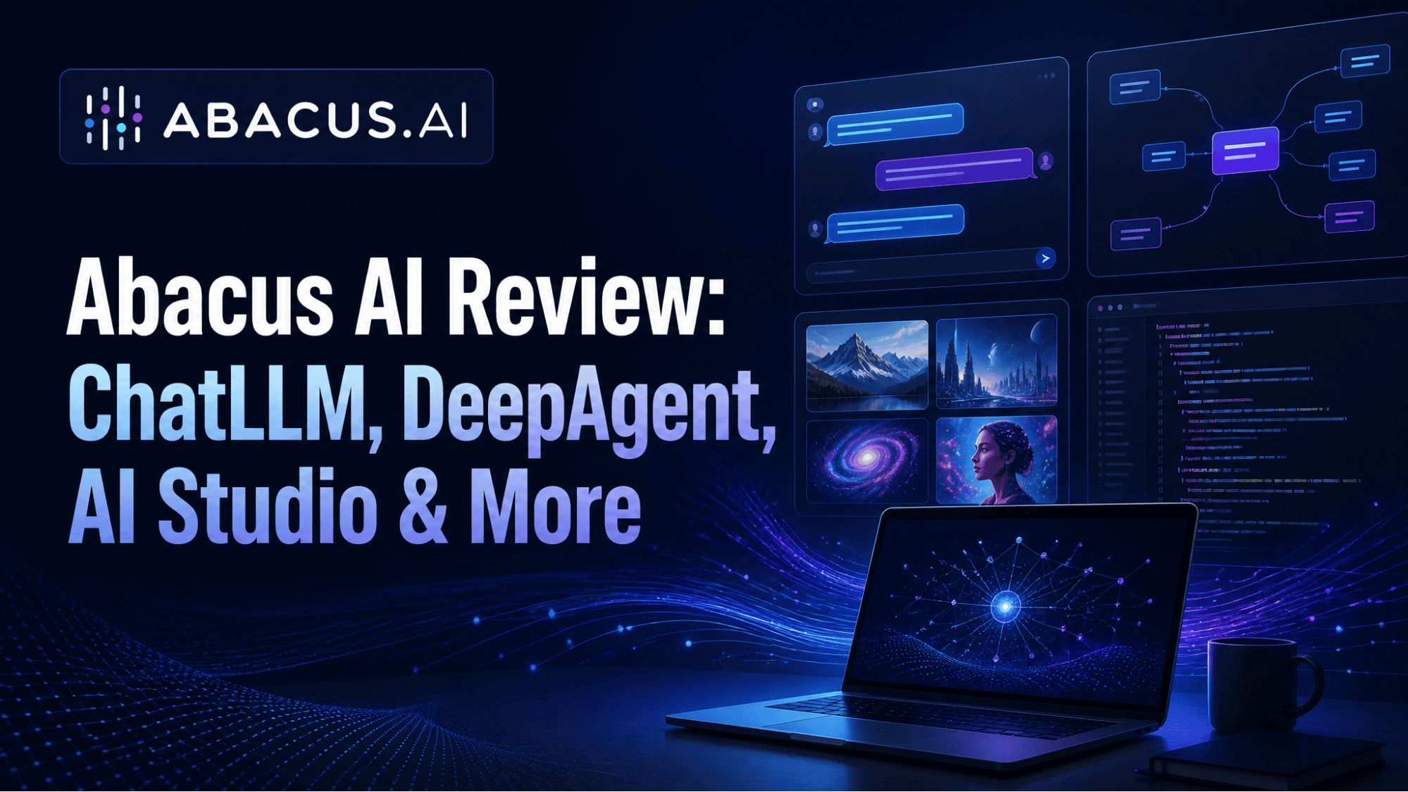 Abacus AI 深度评测：解析 ChatLLM、DeepAgent 与 AI Studio 的核心功能