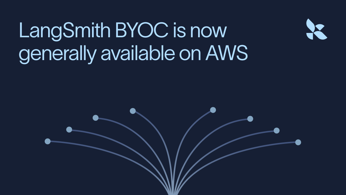 LangChain Announces General Availability of LangSmith BYOC on AWS for Enterprise Teams