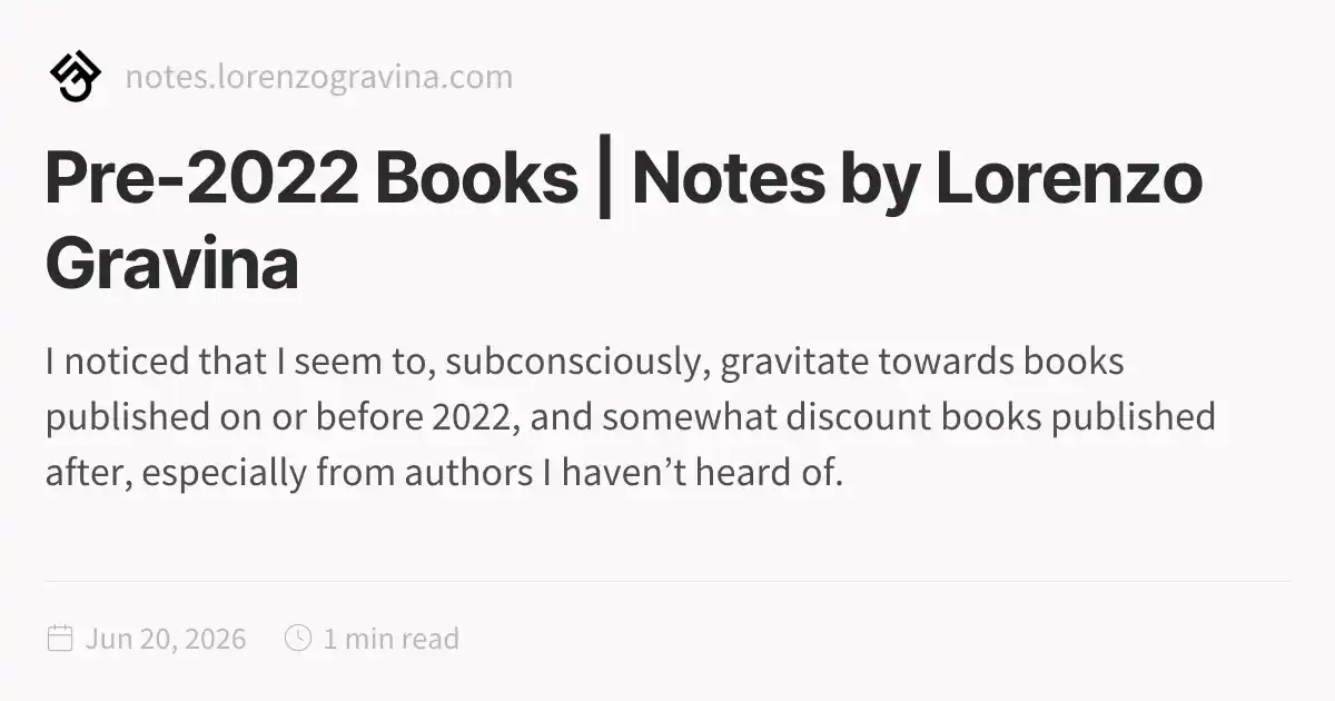 The Value of Human Effort: Why Readers Are Gravitating Toward Pre-2022 Books in the Age of AI