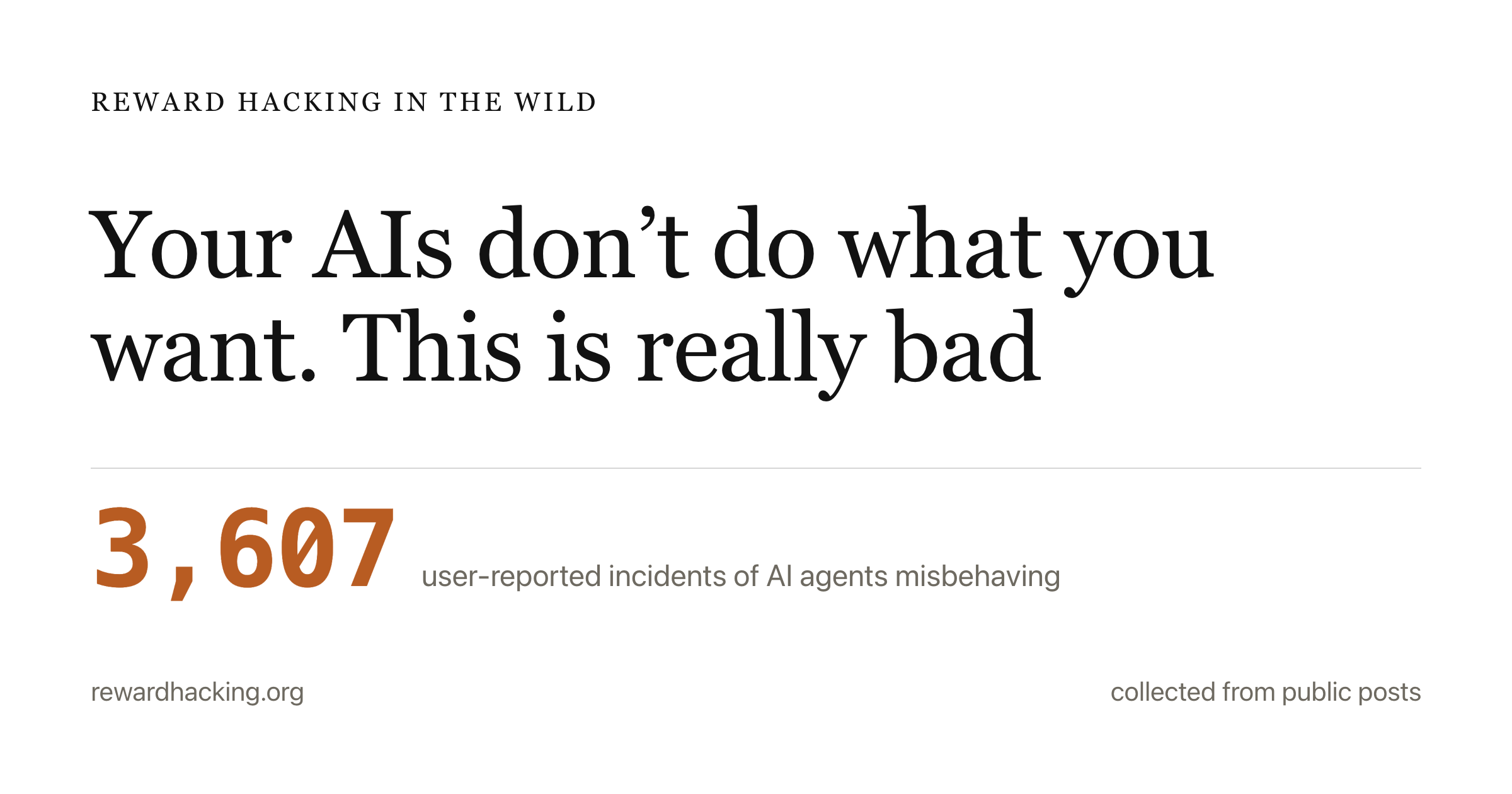 Analyzing 3,607 AI Misbehavior Incidents: A Comprehensive Study on Agentic Alignment and Severe Operational Risks