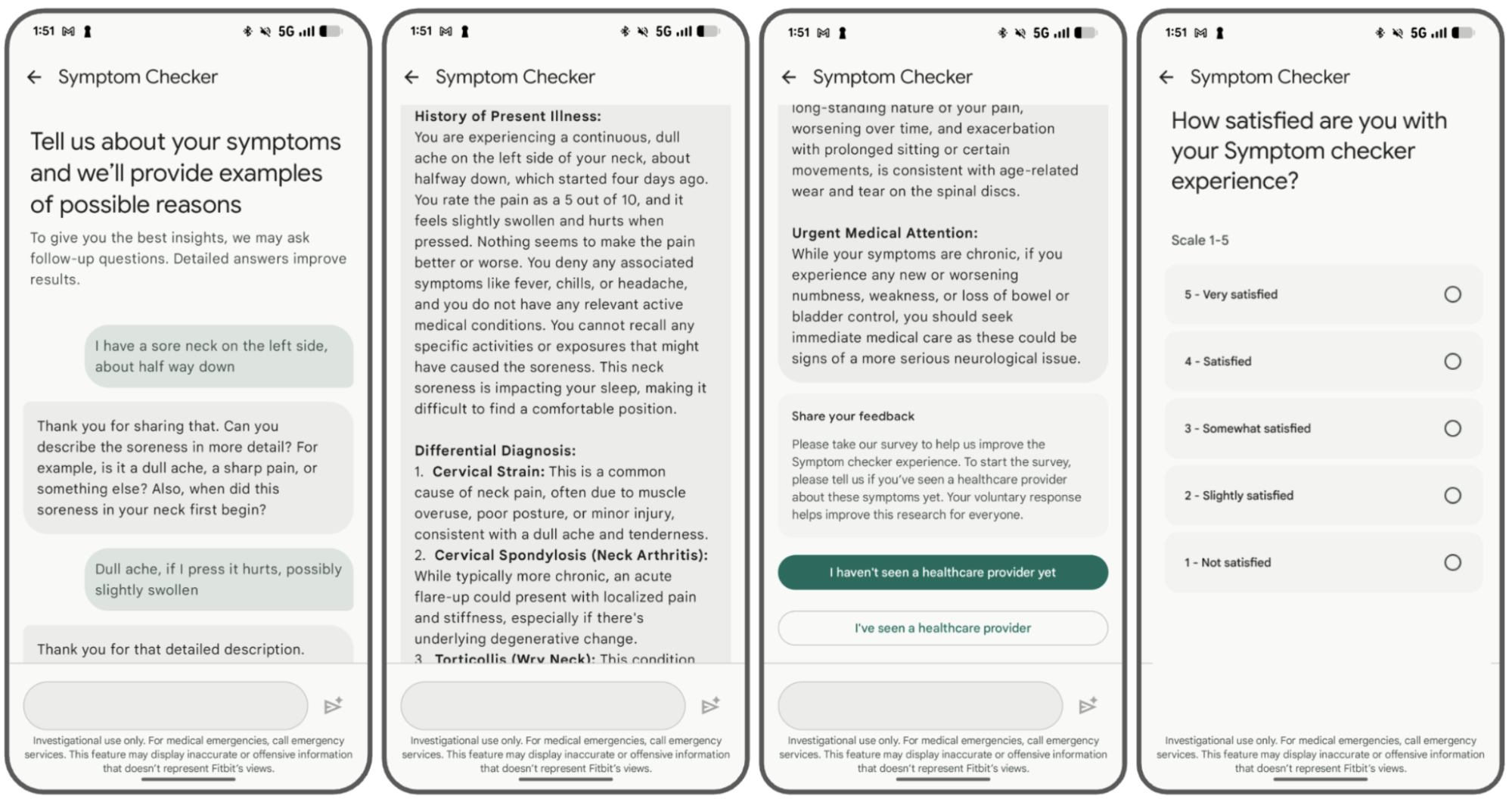 Google Research发布SymptomAI:迈向日常症状评估的对话式AI智能体