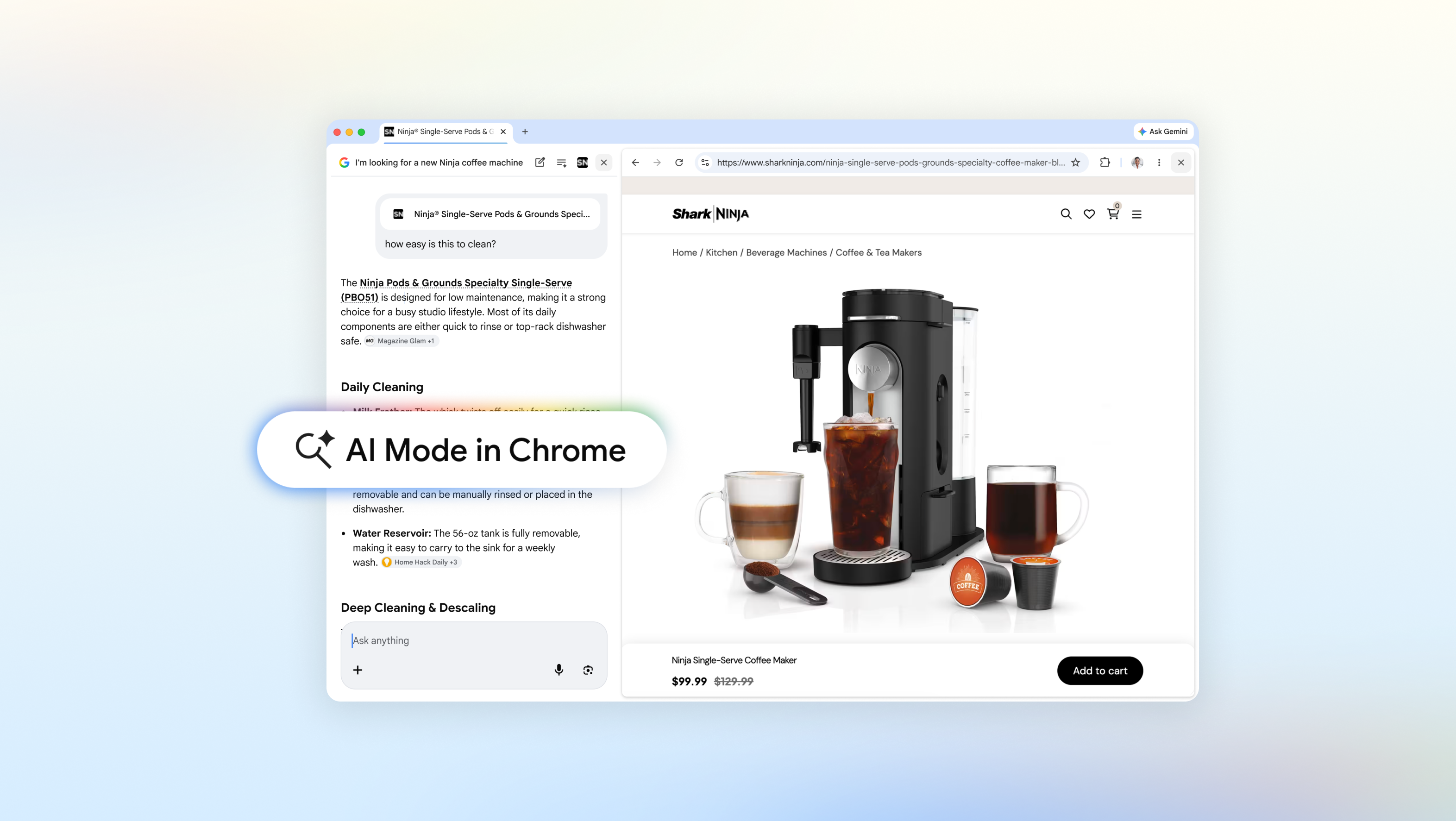 Google Chrome 推出 AI 模式:重塑用户与 Web 网页的交互体验