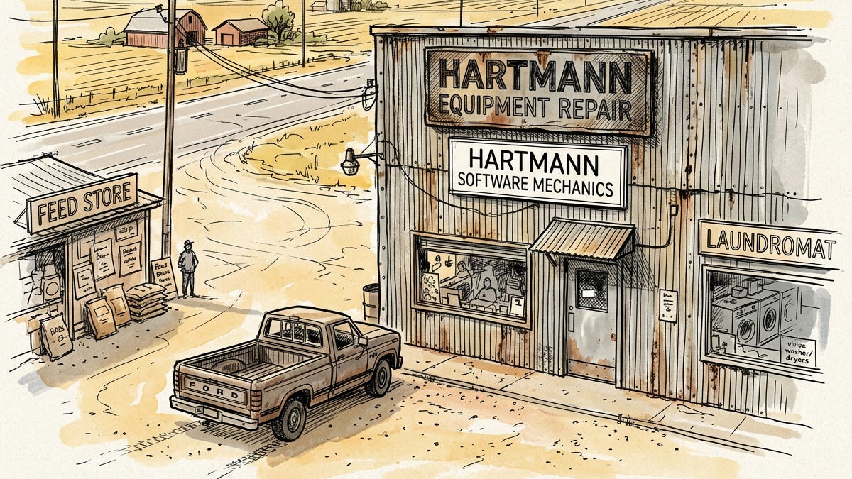 后转型时代的软件机械师:从农机维修到软件再生的职业变迁