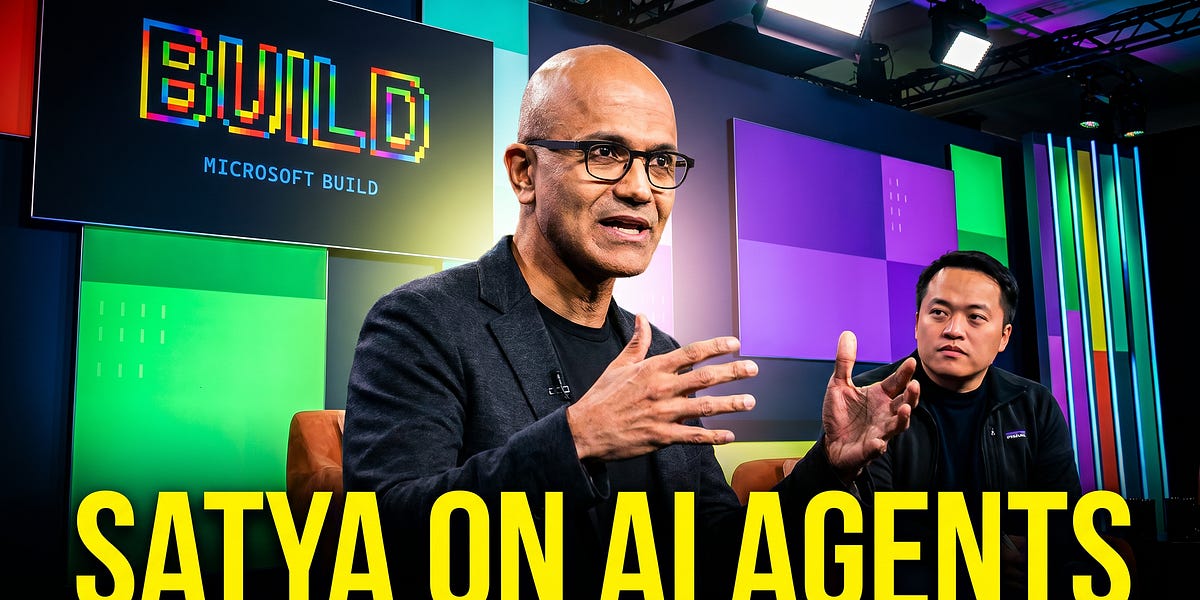 Satya Nadella Features in Exclusive No Priors and Latent Space Crossover Special at Microsoft Build 2026