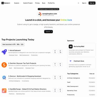 Aura++ - Search Engines AI Tool Screenshot