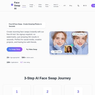 Face Swap AI - Bildgenerator AI Tool Screenshot
