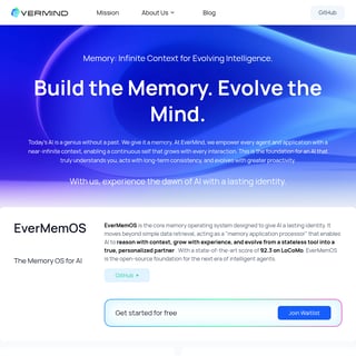 EverMemOS - Код и IT AI Tool Screenshot