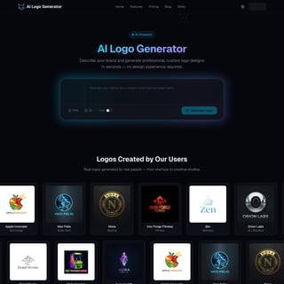Ai Logo Generator - Logo Maker AI Tool Screenshot