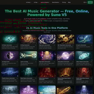 Melodycraft Ai - Music & Audio Generation AI Tool Screenshot