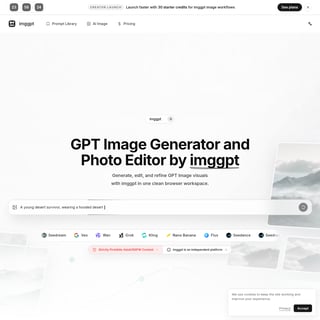 imggpt - Image Generator AI Tool Screenshot