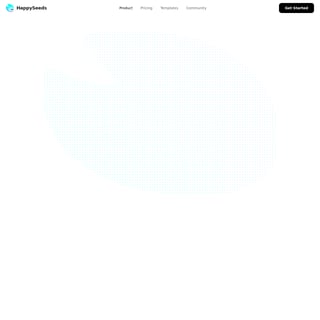 HappySeeds ai app builder - Code & IT AI Tool Screenshot