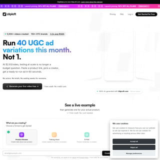 ClipLoft - Video AI Tool Screenshot