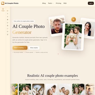 AI Couple - 사진 및 이미지 편집 AI Tool Screenshot